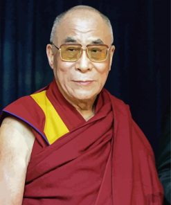 Dalai Lama Paint By Number
