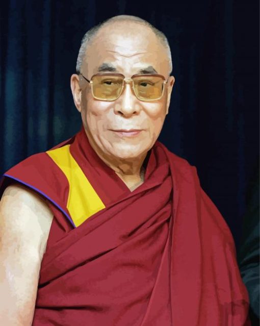 Dalai Lama Paint By Number