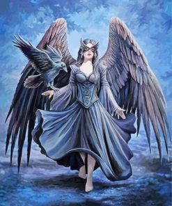 Dark Angel By Anne Stokes Paint By Number