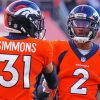 Denver Broncos Players Paint By Number
