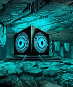 Doctor Who Pandorica Paint By Number