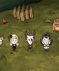 Dont Starve Together Characters Paint By Numbers