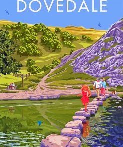 Dovedale Poster Paint By Number