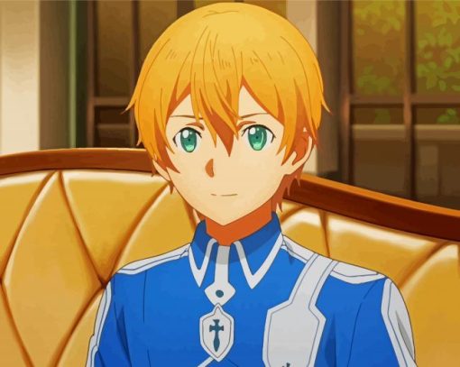 Eugeo Anime Character Paint By Numbers