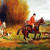 Fox Hunt Art Paint By Number