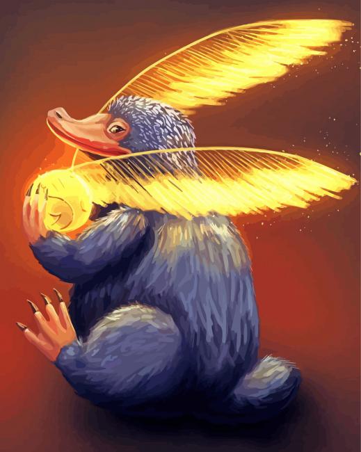 Harry Potter Niffler Paint By Numbers