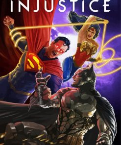 Injustice Poster Paint By Number
