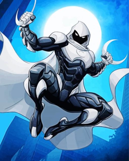 Marvel Moon knight Hero Paint By Number