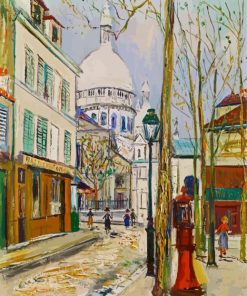 Maurice Utrillo La Place Paint By Number