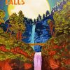 Multnomah Falls Art Paint By Numbers