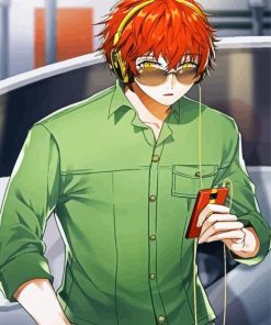 Mystic Messenger 707 Anime Boy Paint By Numbers