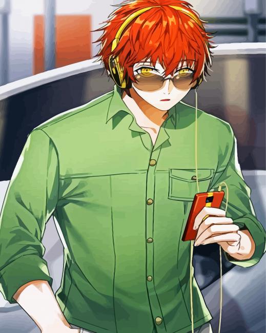 Mystic Messenger 707 Anime Boy Paint By Numbers
