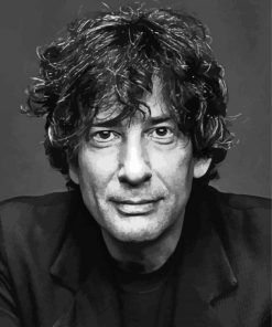 Neil Gaiman English Writer Paint By Numbers