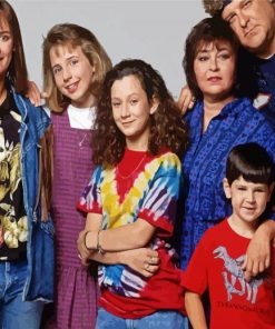 Roseanne Characters Paint By Numbers