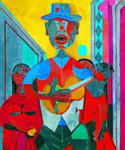 The Troubadour Rufino Tamayo Paint By Number