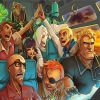 The Venture Bros Characters Paint By Numbers