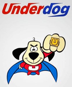 Underdog Tv Show Paint By Numbers