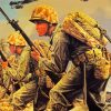 United States Marine Corps Paint By Numbers