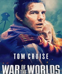 War Of The Worlds Tom Cruise Movie Paint By Numbers
