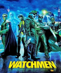 Watchmen Movie Poster Paint By Numbers