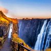 Zambia Victoria Waterfall Paint By Numbers