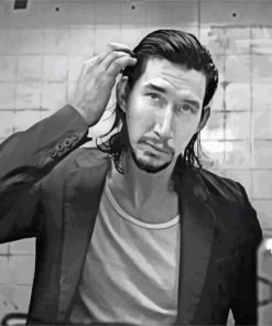 Adam Driver Photographed By Steven Klein Paint By Numbers