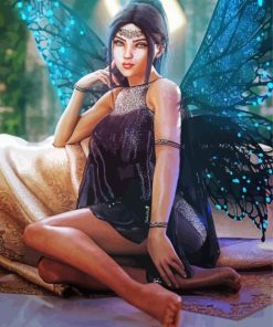 Aesthetic Gothic Fairy Paint By Numbers