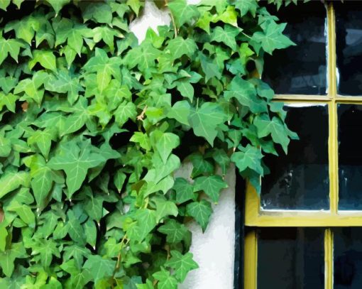Aesthetic Green Vines Plants Paint By Number