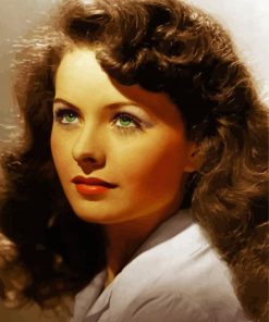 Aesthetic Jeanne Crain Paint By Numbers