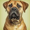 Aesthetic Bull Mastiff Paint By Number