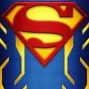 Aesthetic Superman Logo Paint By Number