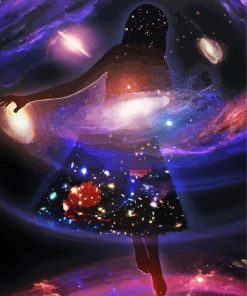 Aesthetic Universe Girl Paint By Number