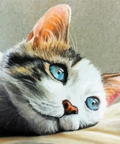 Cat Pastel Art Paint By Number