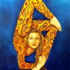 Contortionist Girl Art Paint By Number