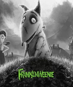Frankenweenie Poster Paint By Numbers