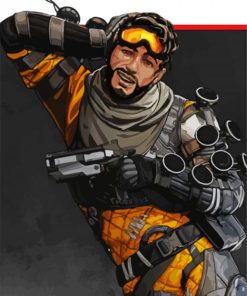 Illustration Mirage Apex Legends Paint By Numbers