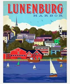Lunenburg Poster Paint By Numbers