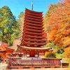Nara Buildings Japan Paint By Number