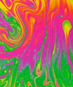 Psychedelic Art Paint By Number