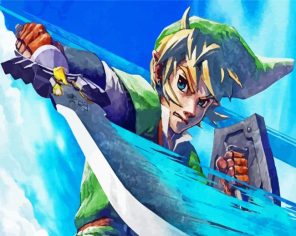 Skyward Sword Paint By Numbers