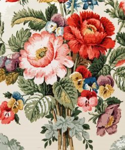 Vintage Floral Paint By Number