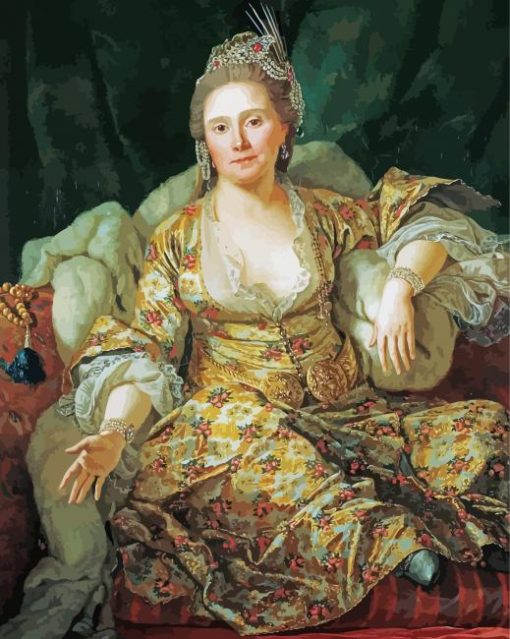 18th Century Annette Duvivier Paint By Number