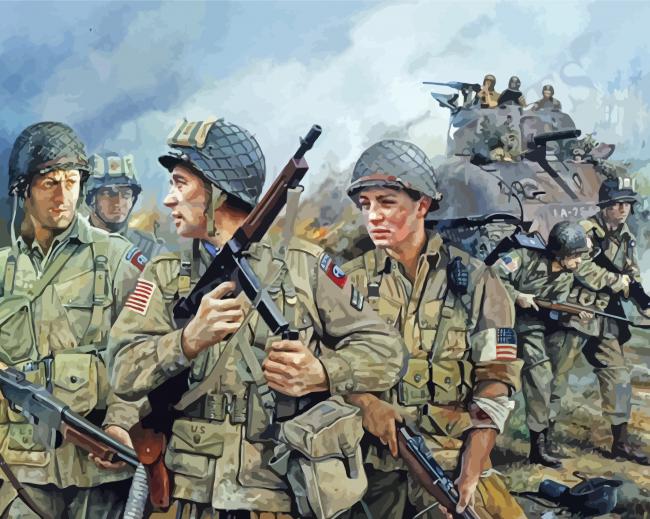 82nd Airborne Paint By Numbers