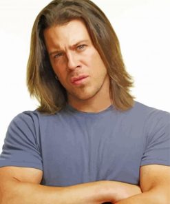 Actor Christian Kane Paint By Number
