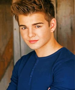 Actor Jack Griffo Paint By Number