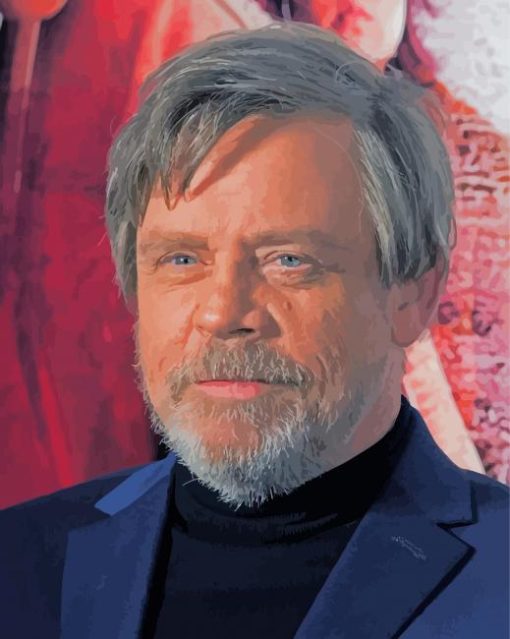 Actor Mark Hamill Paint By Numbers