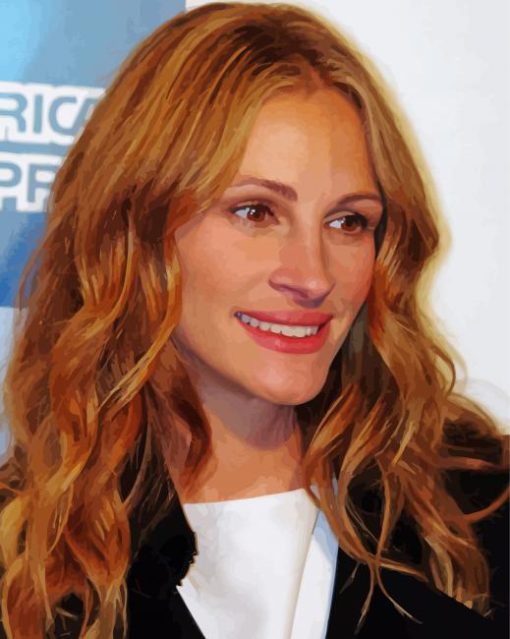 Actress Julia Roberts Paint By Number