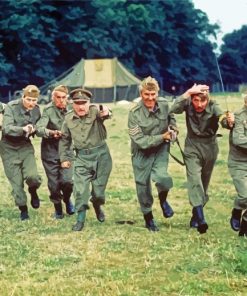 Aesthetic Dads Army Paint By Numbers