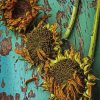 Aesthetic Decaying Sunflower Paint By Number