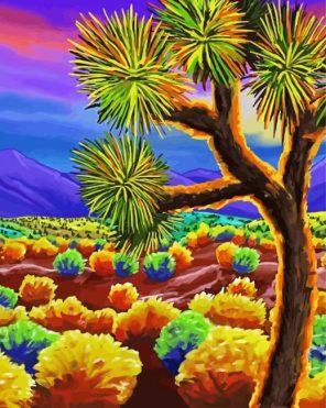 Aesthetic Mexican Desert Art Paint By Number